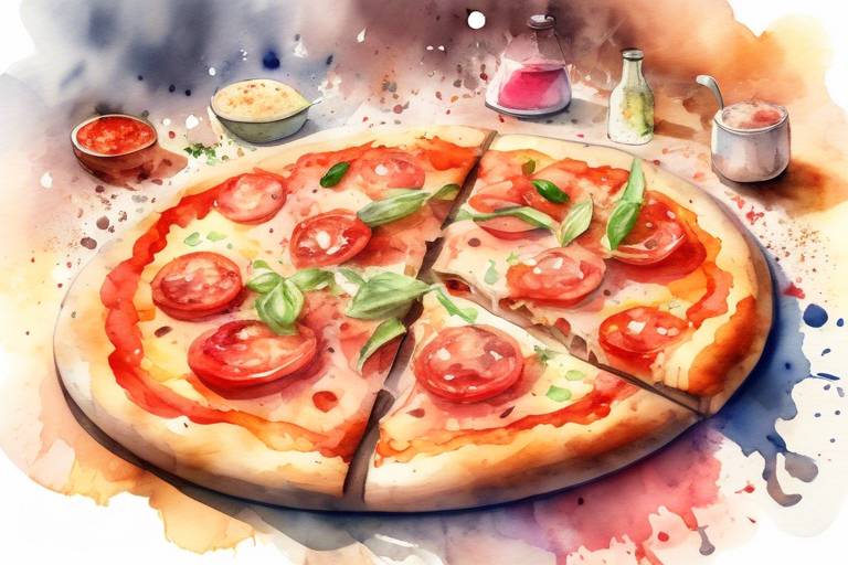 Kalın Hamurlu Pizzanın Yapımı