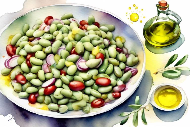 Zeytinyağlı Taze Fasulye Salatası Tarifi
