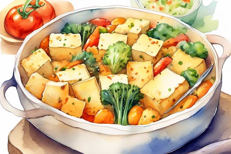Tofu ve Sebzeli Güveç Tarifi