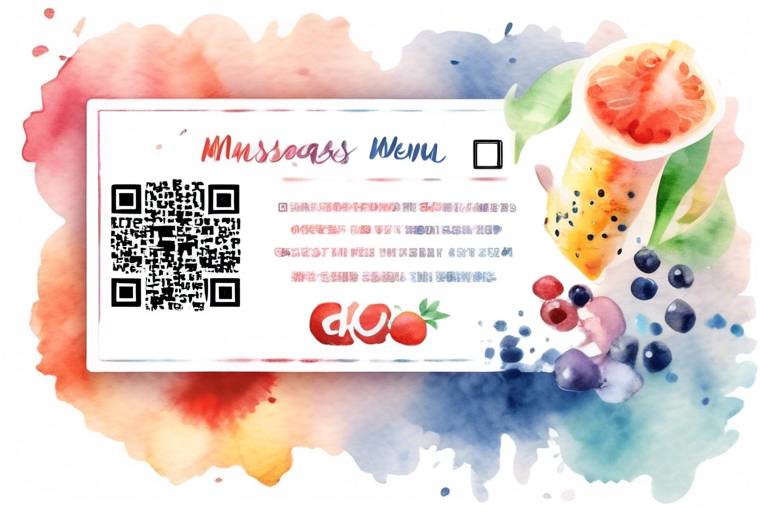 QR Kod Menüsü İle Mesajlarınızı Müşterilerinize Kolaylıkla İletin