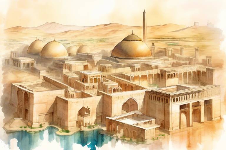 Pers İmparatorluğu'nun Şehirleri ve Mimari Planları