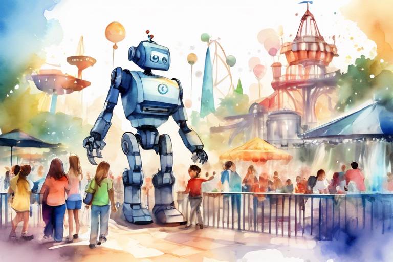 Robotik Eğlence Endüstrisi: Tema Parkları ve Etkileşimli Deneyimler