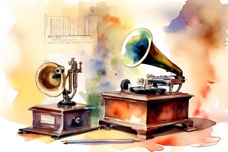 Edison'un Buluşları: Gramofon, Fonomograf ve Mikrofon