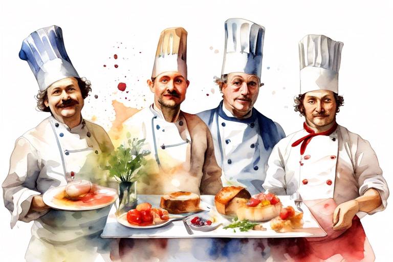 Fransız Gastronomi Tarihinde İz Bırakan Fransız Şefler