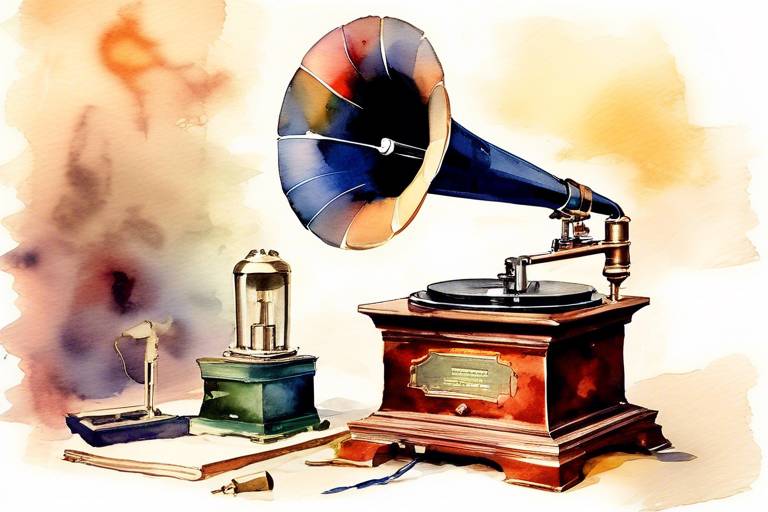 Edison'un Buluşları: Gramofon, Fonomograf ve Mikrofon