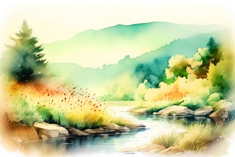Sanat ve Doğa: Doğal Manezaraların Sanat Eserleriyle Kucaklaşması 
