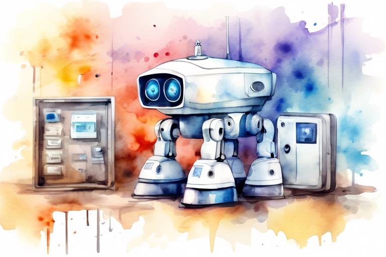 Robotik Güvenlik Sistemleri: Akıllı Gözetim ve Alarm Sistemleri