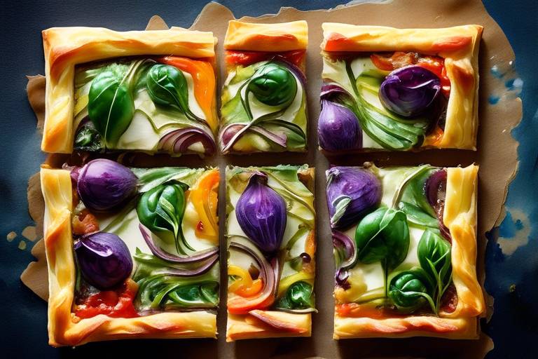 Tüm Renkleriyle Sebzeler: Fransız Pissaladière Tart Tarifleri 
