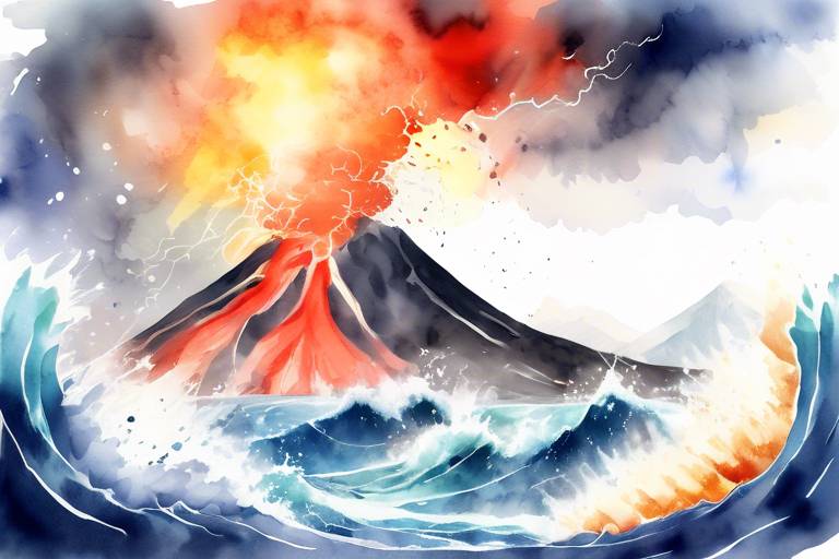 Doğanın Kudretli Güçleri: Fırtına, Deprem, Volkan ve Tsunami