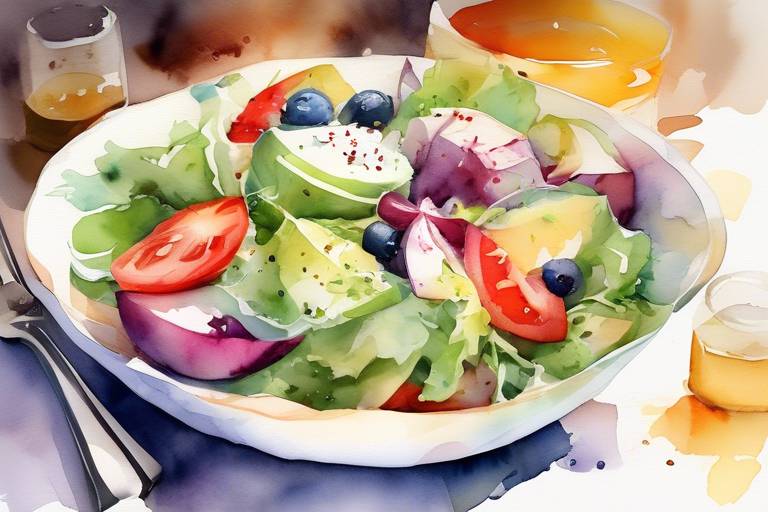 Servis Şıkkı İçin Harika Salata Tarifleri