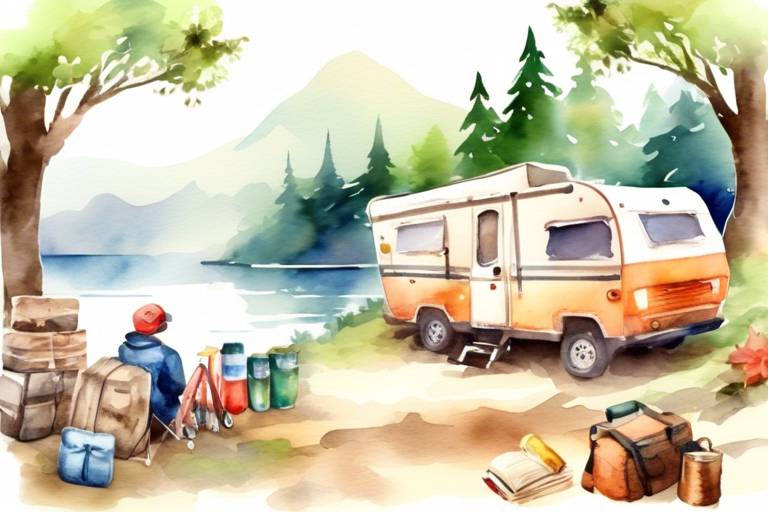 Seyahat ve Kamp Malzemeleri ile Mutlu Bir Tatil