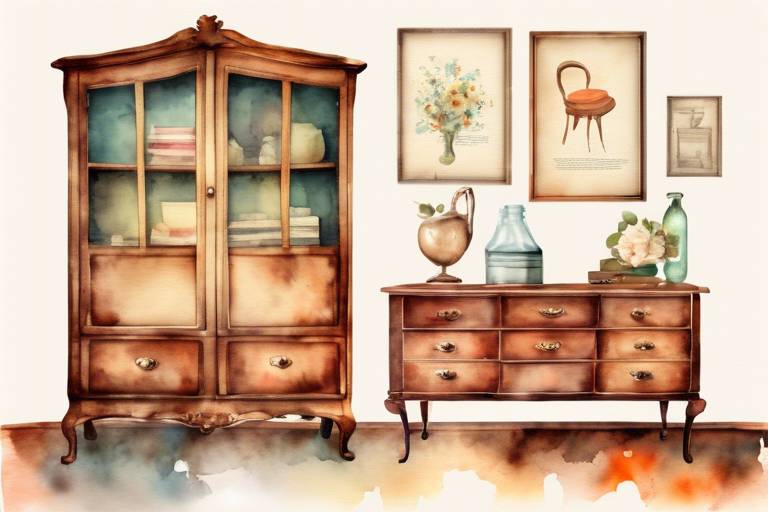 Etsy'de Vintage ve Antika Mobilyalarla Retro Tarzı Yakalayın