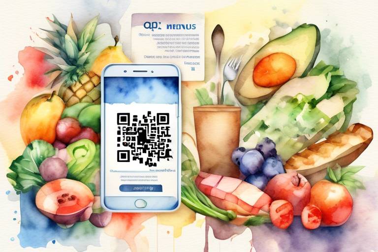 Sağlıklı Beslenme İçin QR Kodlu Menüler