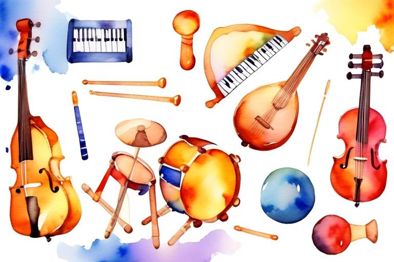 Çocuklar için Eğitici Müzik Aletleri 