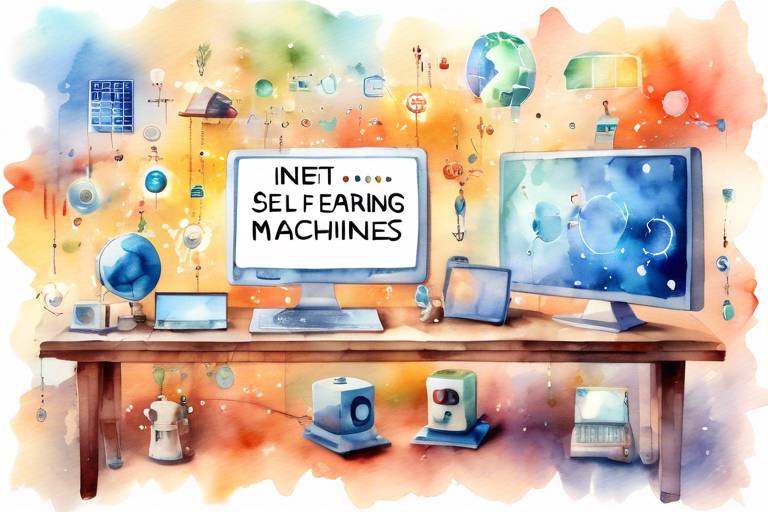 Nesnelerin İnterneti ve Kendi Kendine Öğrenen Makineler
