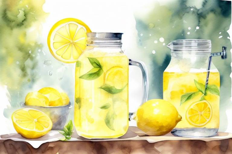  Ev Yapımı Limonata ile Serinletici Limonlu Çay Demleme Yöntemleri ve Tarifleri 