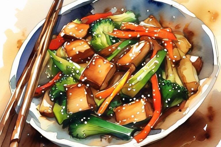 Teriyaki Soslu Sebzeli Wok Tarifi