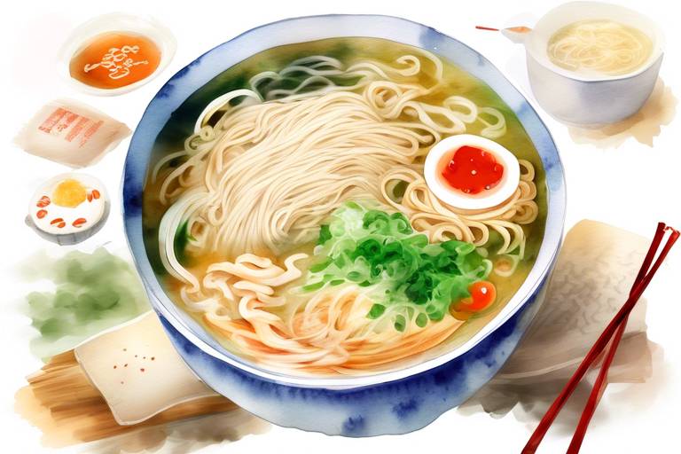 Çorba Severlere Özel: Çin Noodle Çorbaları 