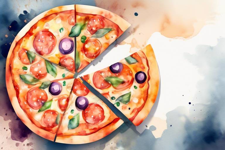 Kenarları ile Göz Dolduran Pizza Sunum Değişiklikleri
