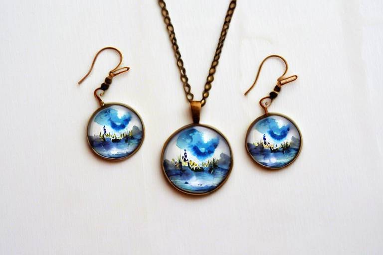 Etsy'de En Sevimli Kolye ve Küpe Setleri