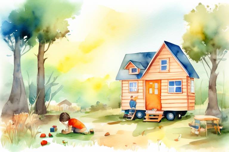 Tiny House'da Çocukların Hayal Gücünü Geliştiren Şeyler
