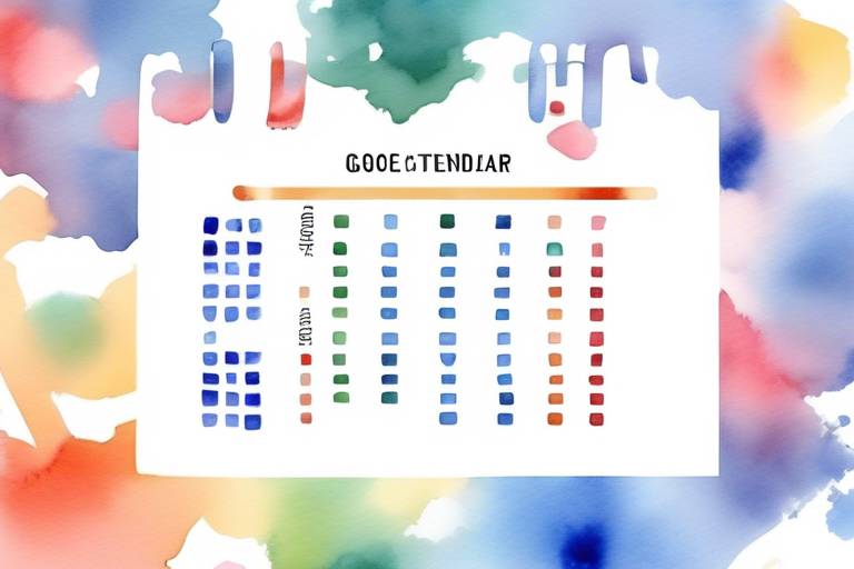 Google Calendar ile Fitness ve Egzersiz Programları Yönetmek
