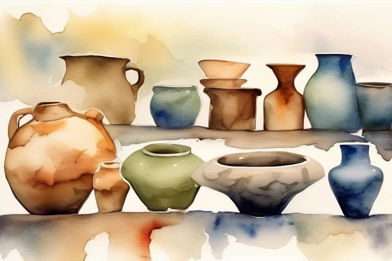 Toprağın Dokunuşuyla Şekillenen Sanat: Seramik Sanatına Genel Bakış
