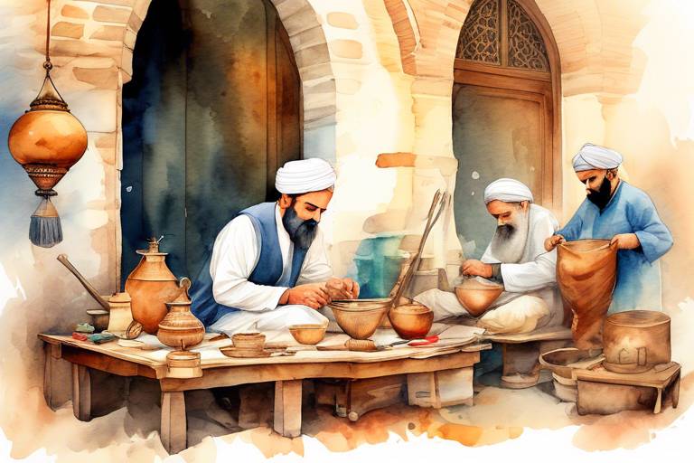 Pers Zanaatkârları ve Meslekleri