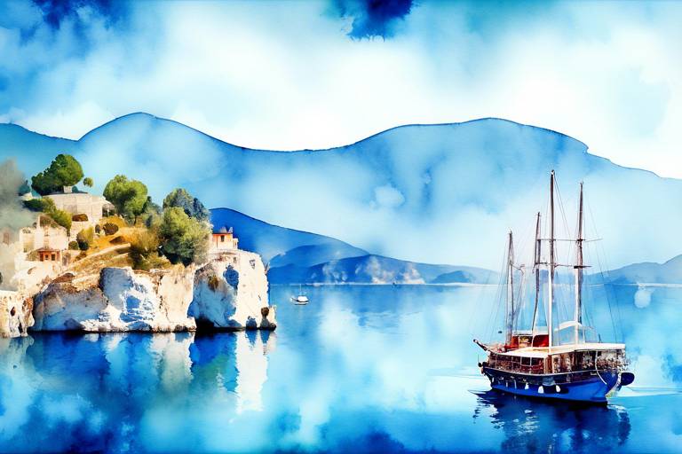 Fethiye'de Mavi Yolculuk Rotası