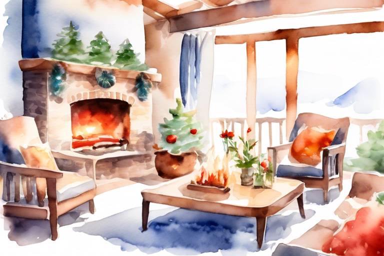 Evde Tatil Keyfi: Yangın Başında Huzurlu Tatil