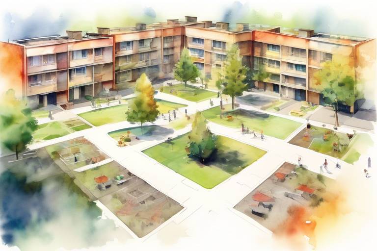 Toplu Konutlarda Sosyal Alanların Farklı Dış Mekanlarda Yerleşimi