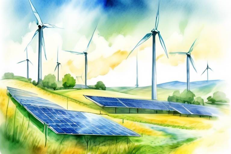 Yenilenebilir Enerji Merkezleri: Güneş ve Rüzgar Enerjisi Santralleri