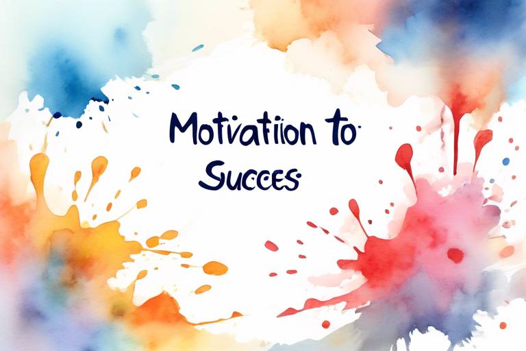 Başarıya Götüren Motivasyon Taktikleri