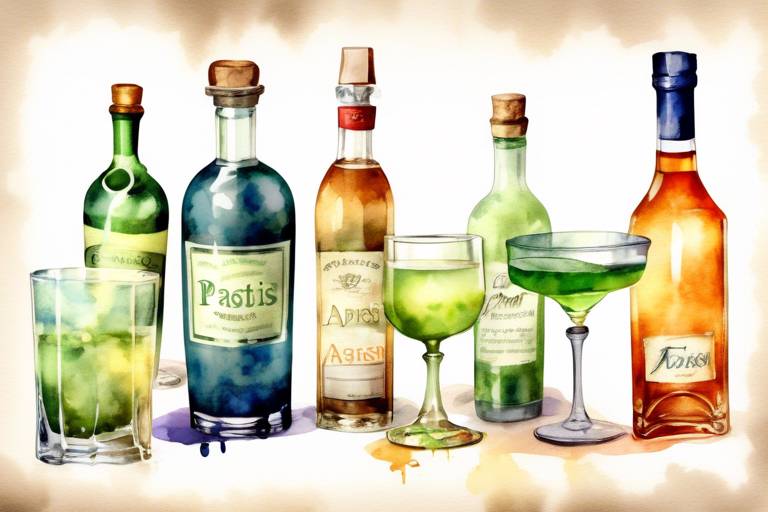 Ünlü Fransız Aperatifleri: Pastis, Absinthe ve Cognac