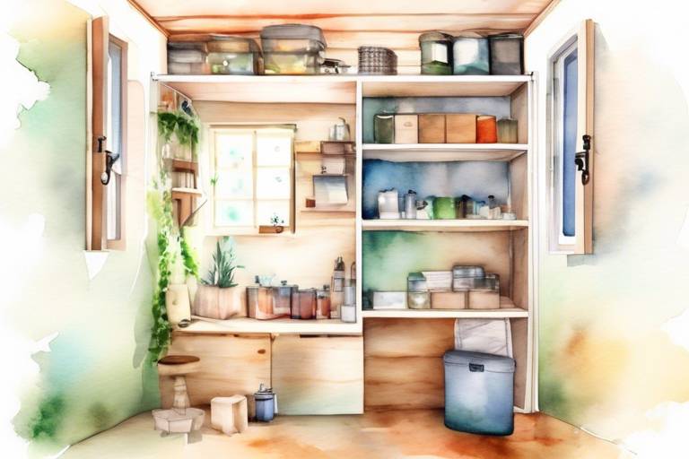 Eşyalarınızı Küçültmenize Yardımcı Olacak Tiny House Depolama Fikirleri