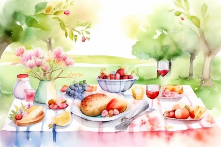 Romantik Bahar Piknikleri İçin 5 Farklı Dekorasyon Fikri