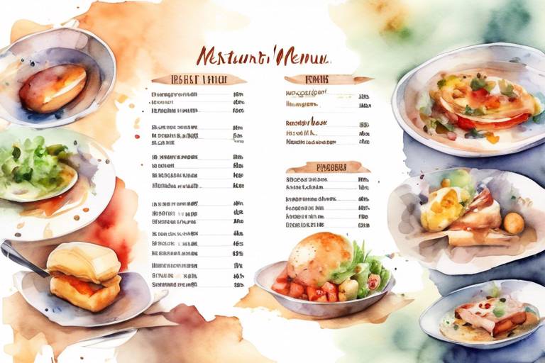 Restoranınızın Menüsünde Neler Olmalı ve Neler Olmamalı?