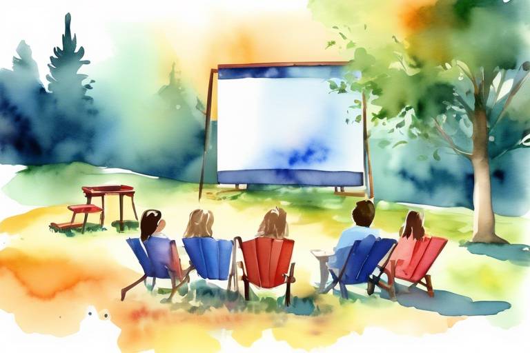 Peyzajda Eğlence ve Oyun İmkânları: Açık Hava Film Geceleri