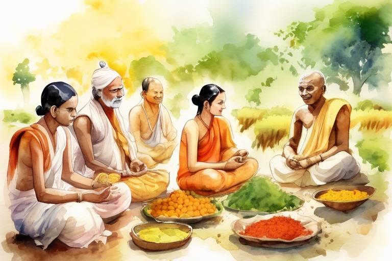 Güney Asya'da Tarım ve Yemek Kültürü: Hinduizm ve Budizm'in Etkileri