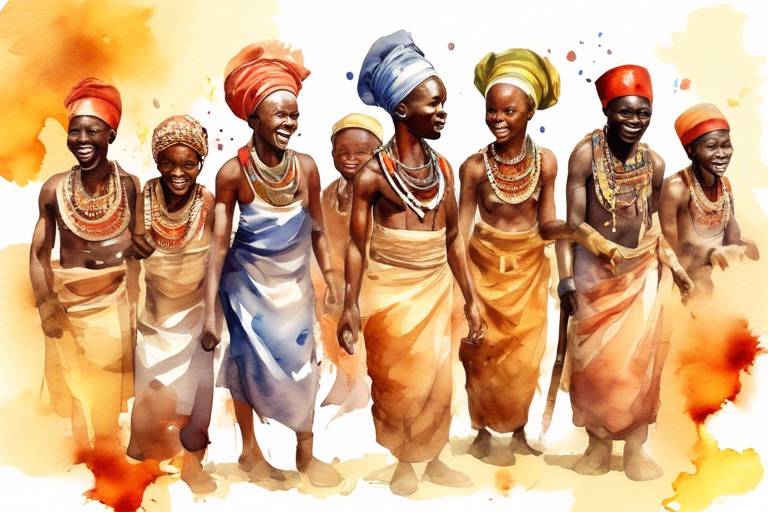 Afrika'nın Etnik Gruplarının Kutlama ve Festival Gelenekleri