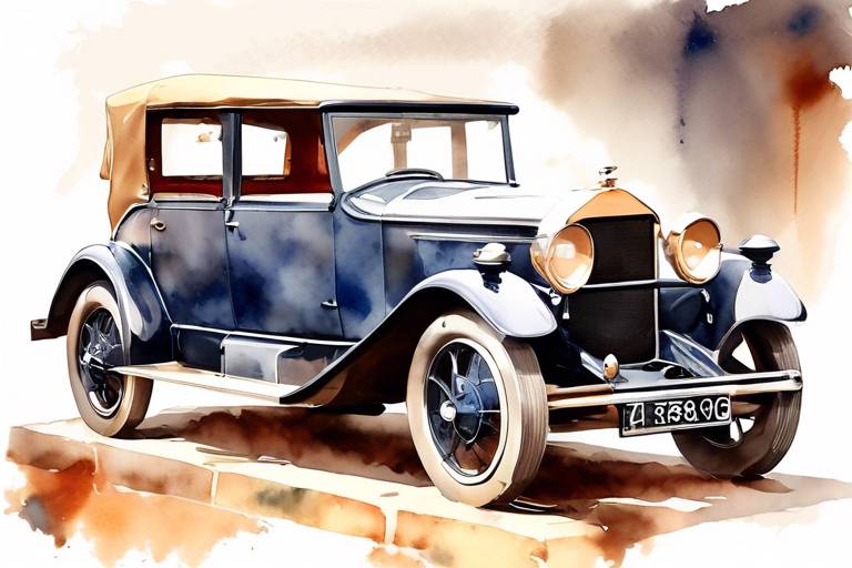 Tarihi Otomobillerin Bakımı ve Tamiratı