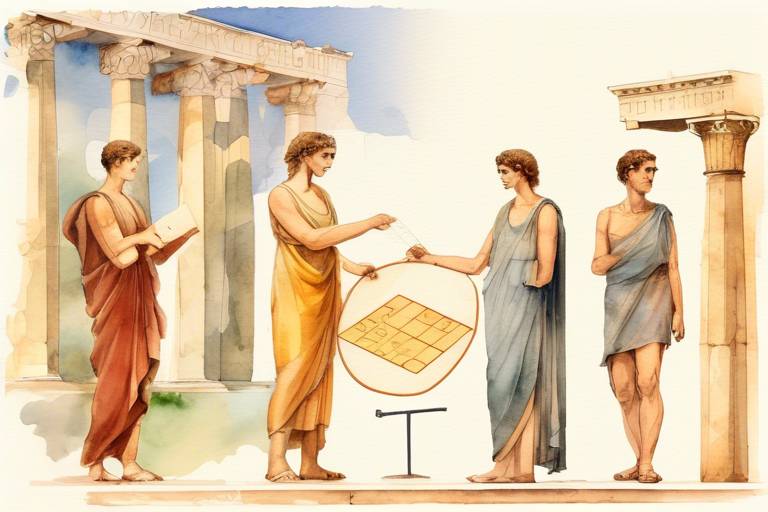 Antik Yunan'da Matematik ve Geometri Uygulamaları