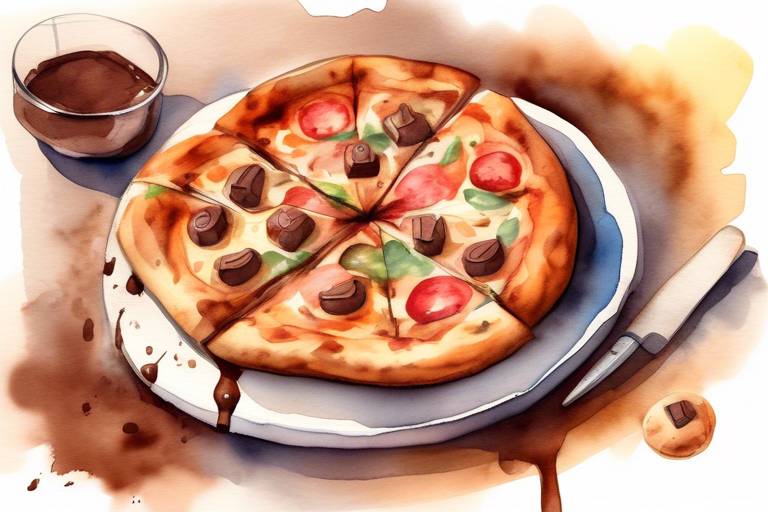 Pizza Hamuru İle Çikolatalı Lezzetler Denemek