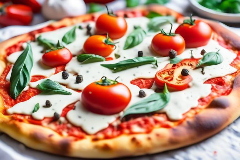 Yoğurtlu ve Biberli Glutensiz Pizza Tarifi 