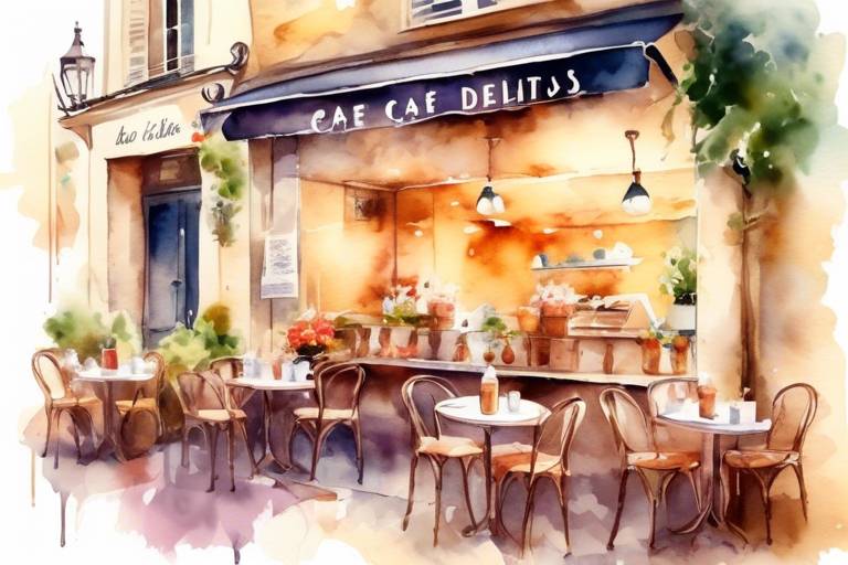 Fransız Cafe Lezzetleri ile Huzur Veren Tatlar