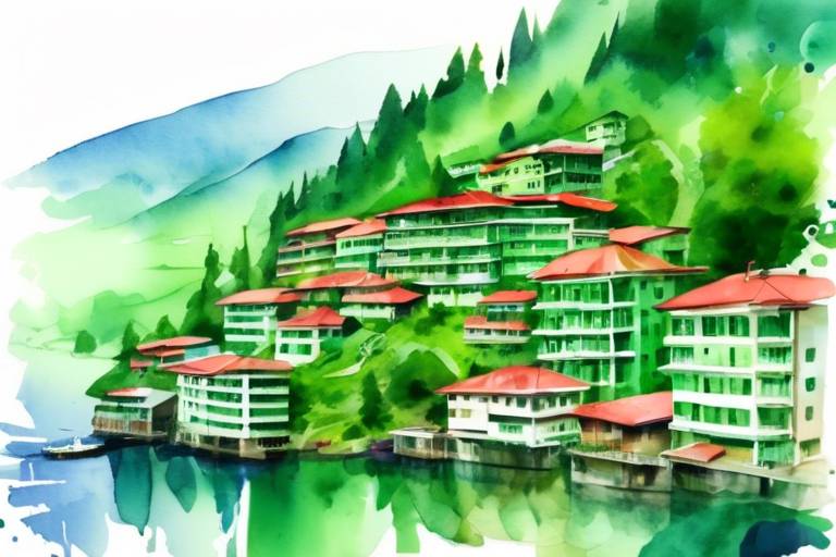 Rize'de Yeşilin Hakim Olduğu Bir Tatil