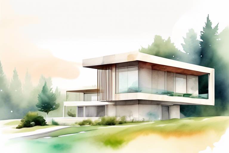 Doğayla Bütünleşen Minimalist Villa Konseptleri