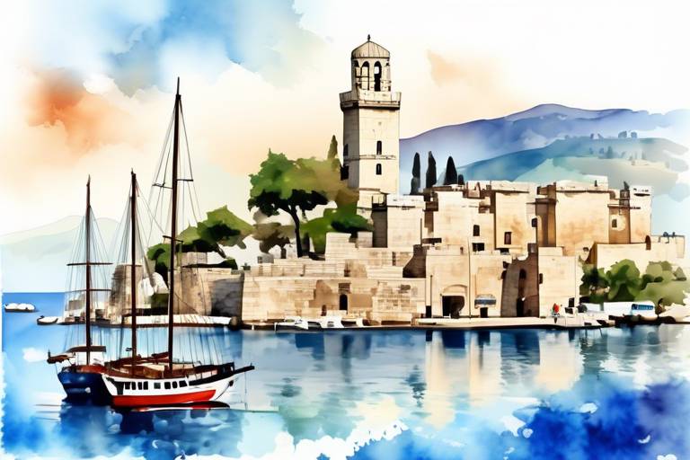 Ege'nin En İlginç Mimari Yapıları: Bodrum Kalesi, İzmir Saat Kulesi, Kuşadası Güvercinada...