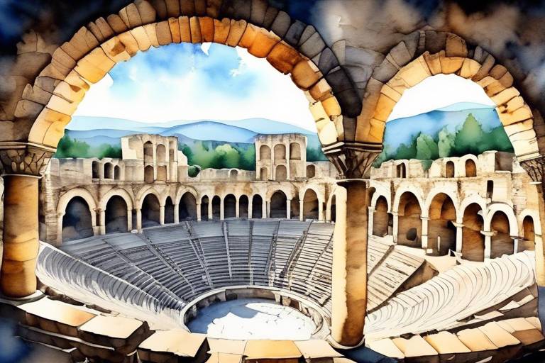 Aspendos Tiyatrosu'nun Güzelliği