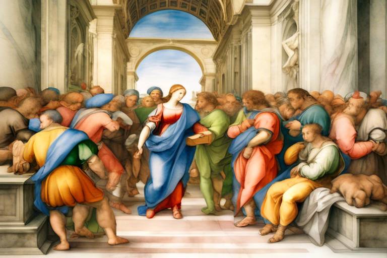 İtalyan Rönesansı'nın Görkemi: Raphael ve Michelangelo'nun Atölyeleri